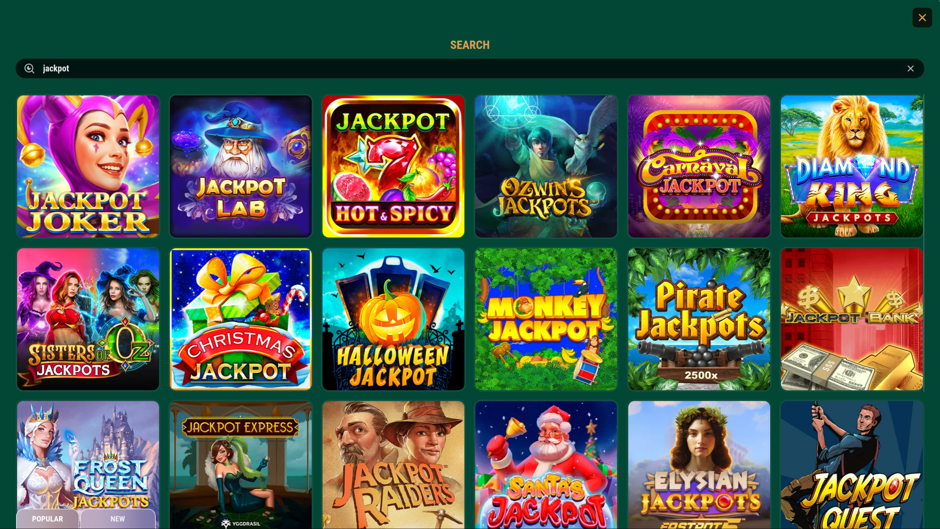 Richard Casino Desktop Jackpot