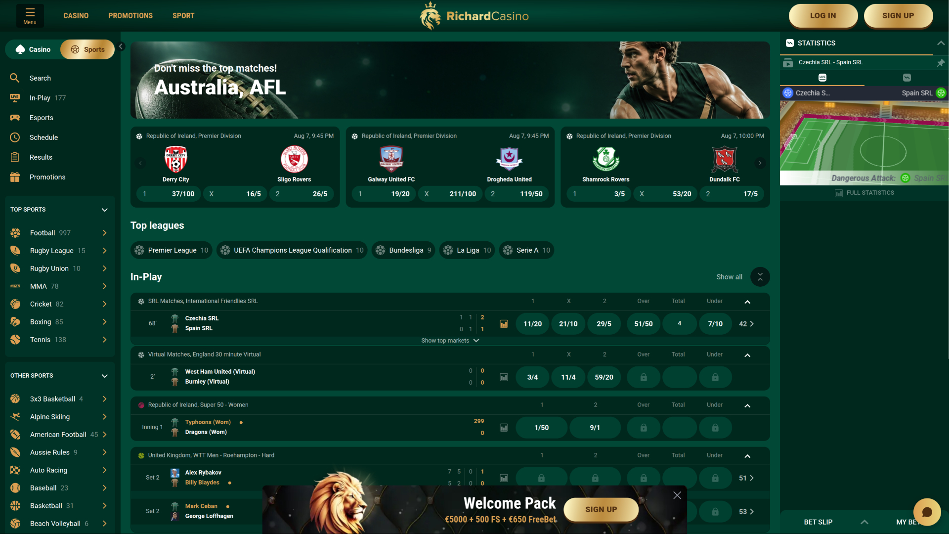 Richard Casino Desktop Tournaments