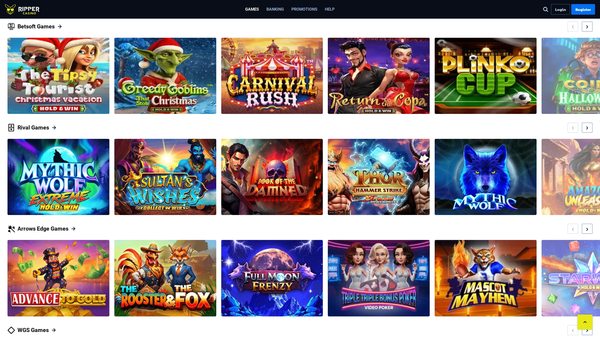 Ripper Casino Desktop Game Developers