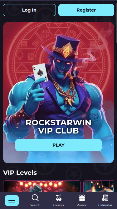 RockstarWin Casino VIP Program