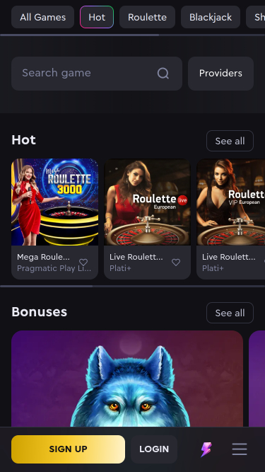 Rockwin Casino Mobile Live dealer