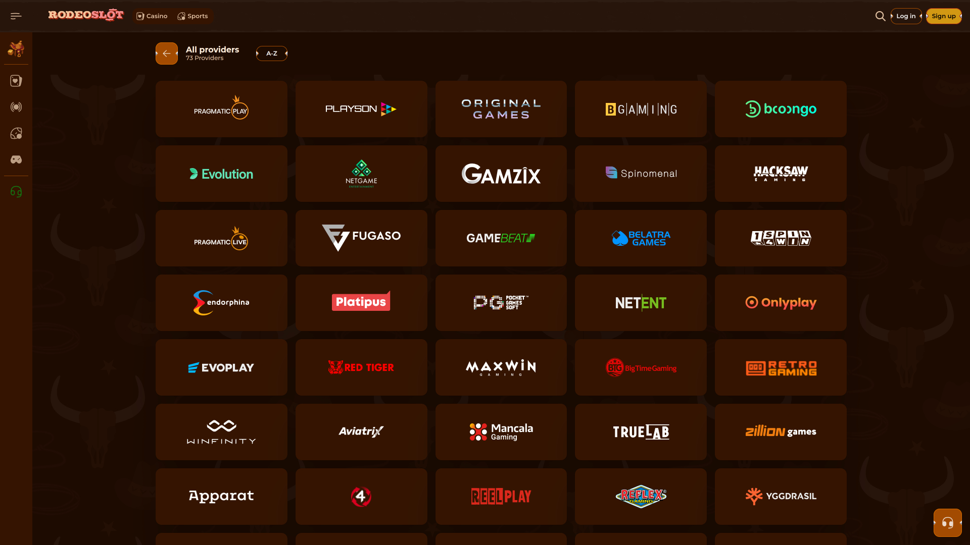 RodeoSlot Casino Game Developers