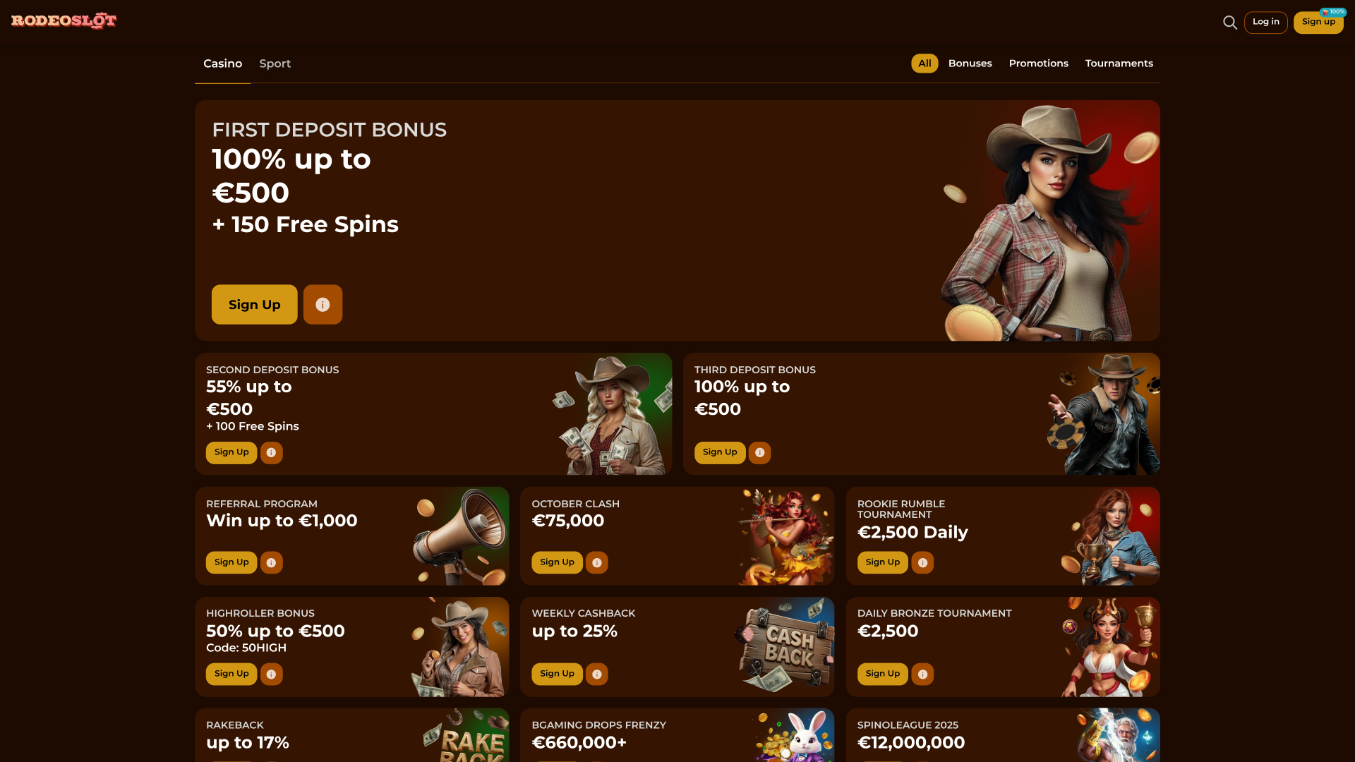 RodeoSlot Casino Promotions