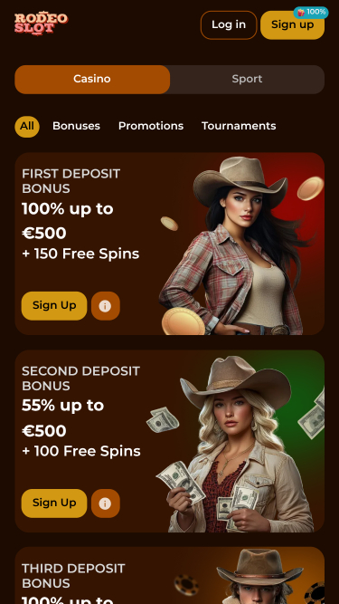 RodeoSlot Casino Promotions