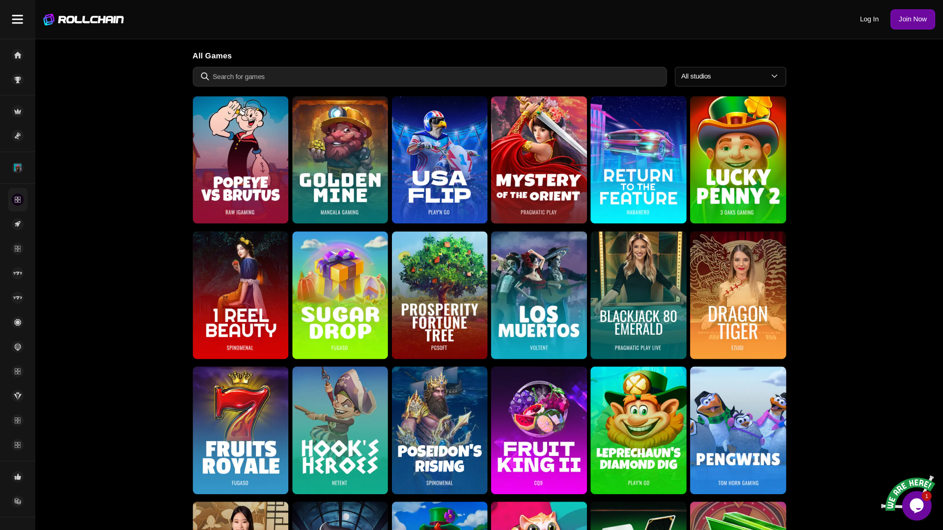 RollChain Casino Games