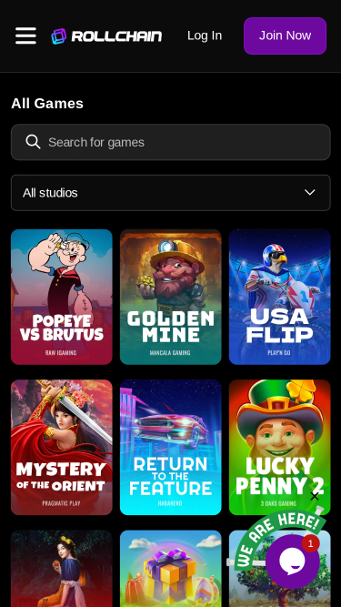 RollChain Casino Games