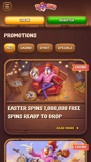 Roostino Casino Promotions