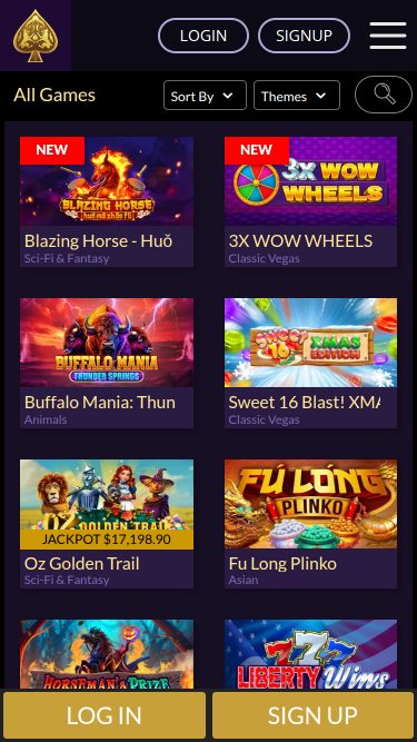 Royal Ace Casino Mobile Games