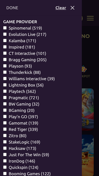 Royal Bet Casino Mobile Game Developers