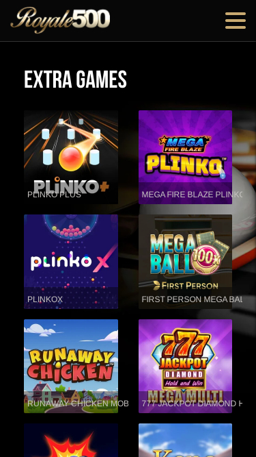 Royale500 Casino Mobile Casual Games