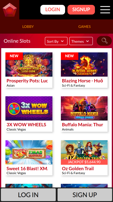 Ruby Slots Casino Mobile Games