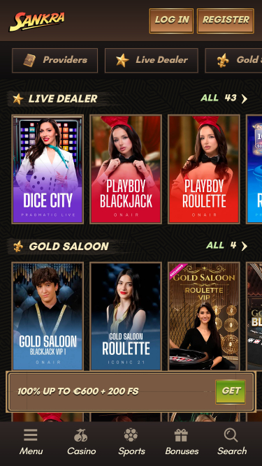 Sankra Casino Live Dealer