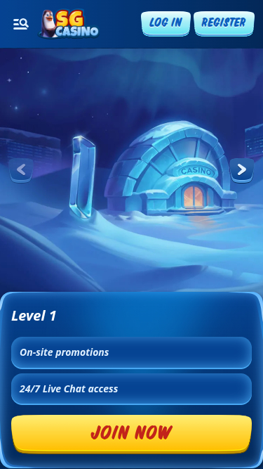 SG Casino Mobile VIP Program