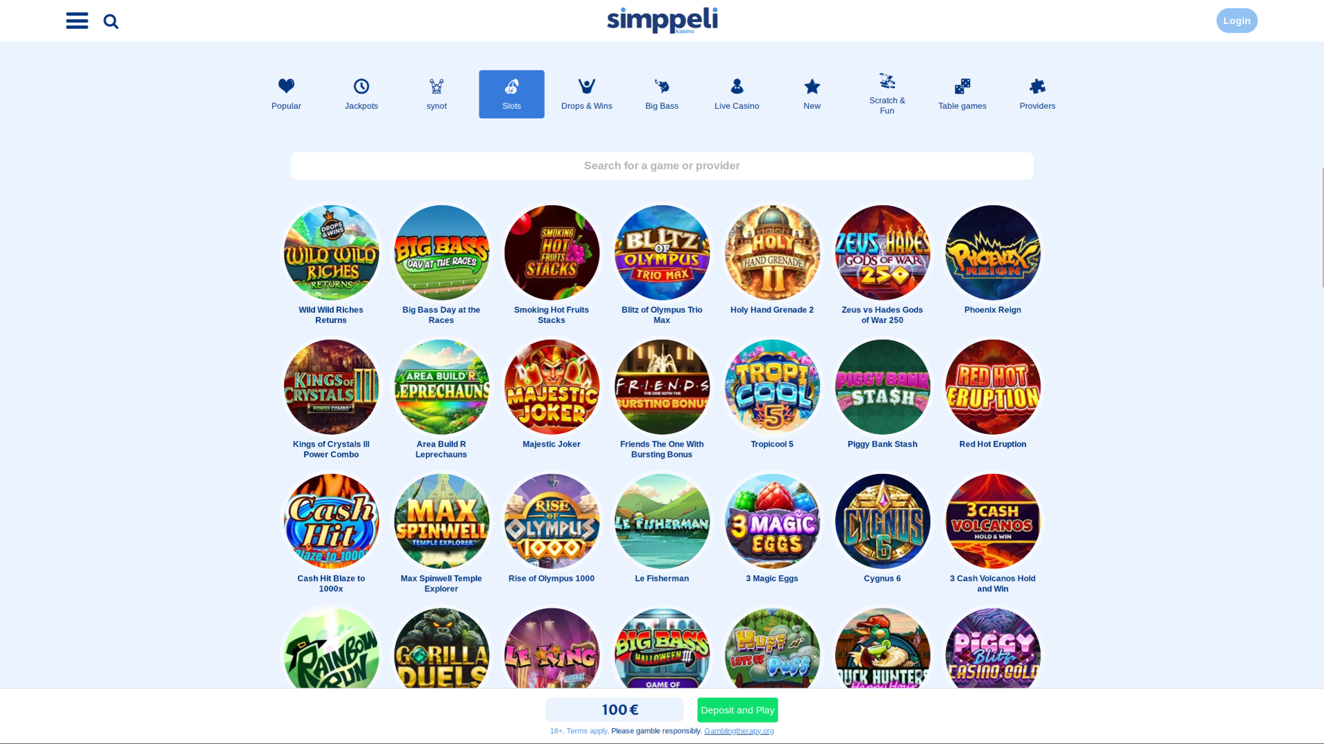 Simppeli Casino Desktop Games