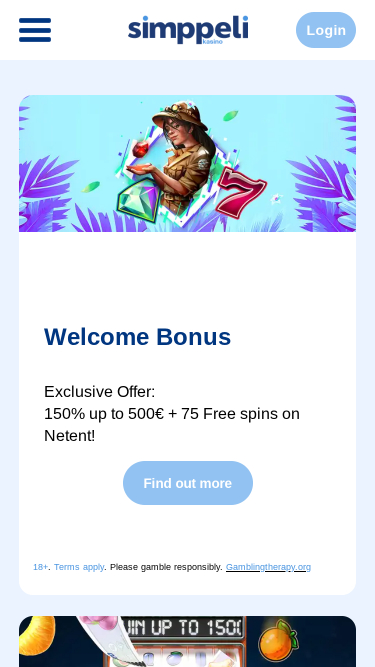Simppeli Casino Mobile Promotions