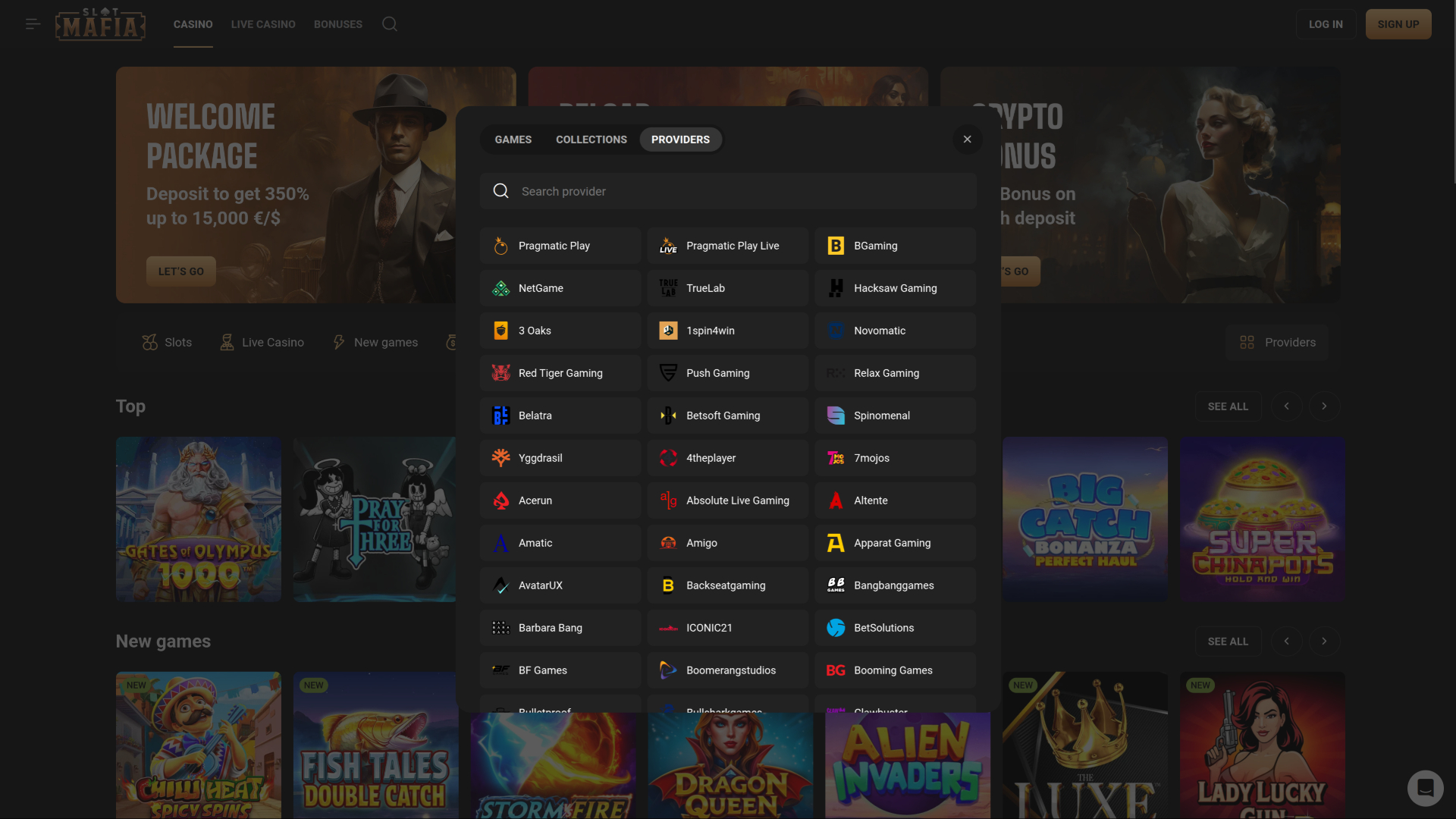 SlotMafia Casino Desktop Game Developers