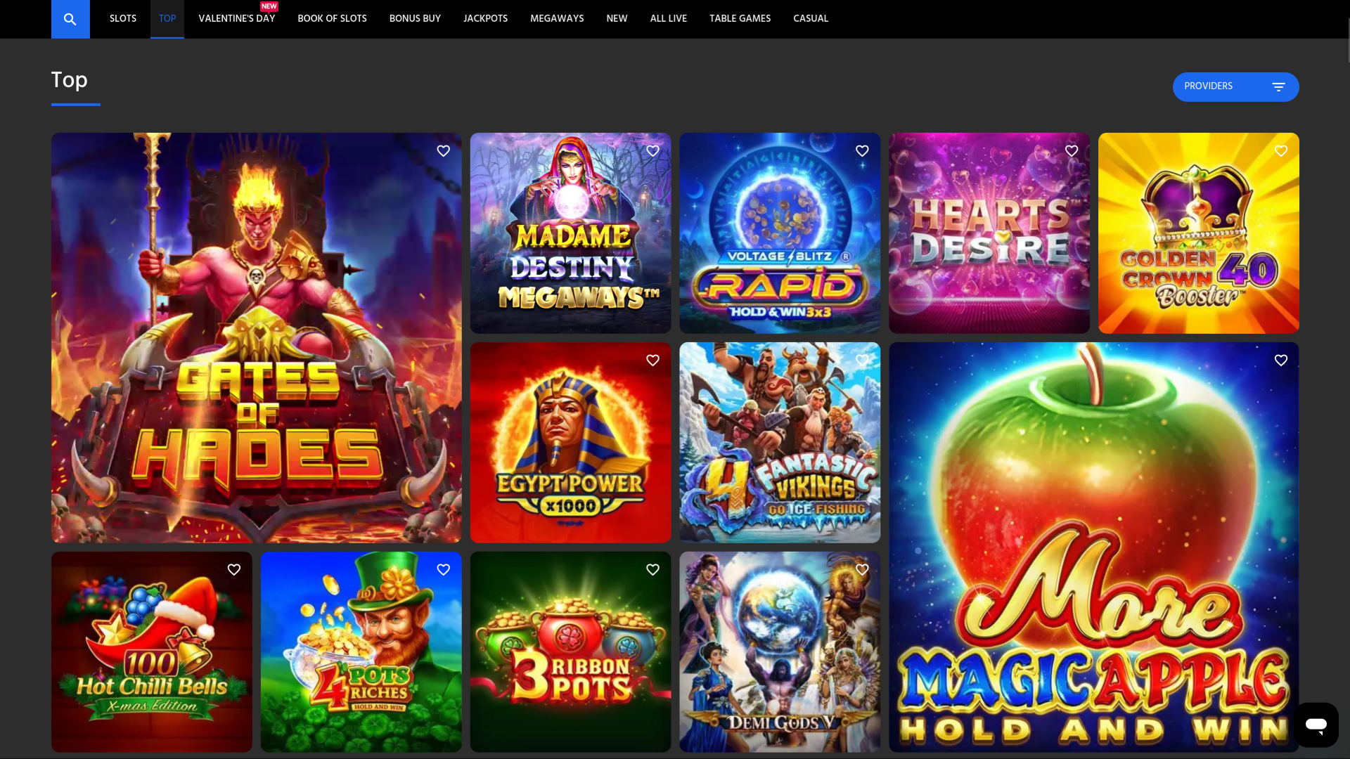 Slotimo Casino Desktop Games