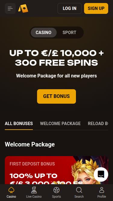 Slotlair Casino Promotions Mobile