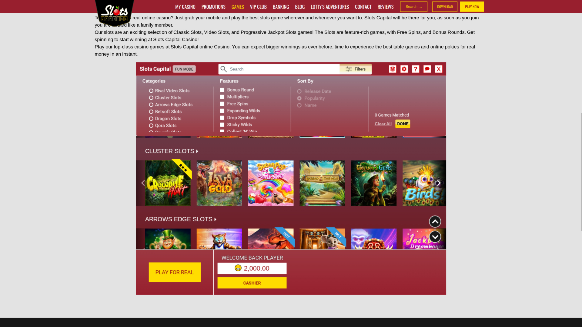 Slots Capital Casino Desktop Game Developers
