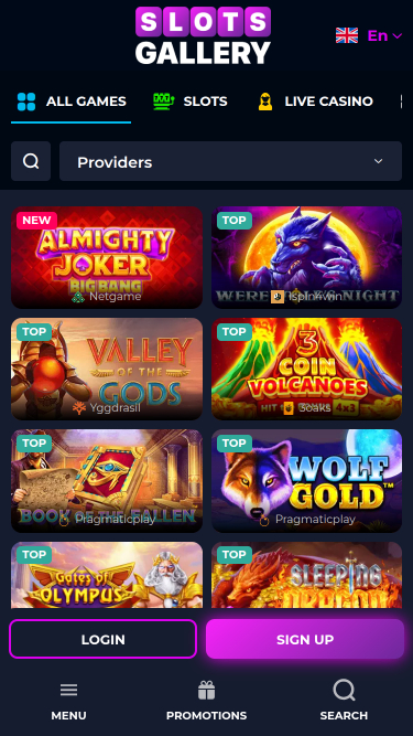 Slots Gallery Casino Mobile Games
