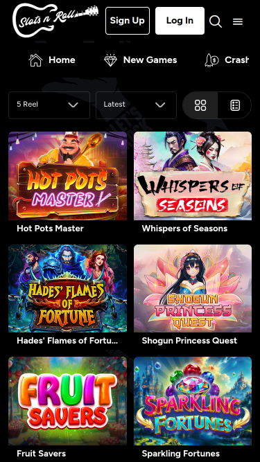 Slots N Roll Casino Mobile Games