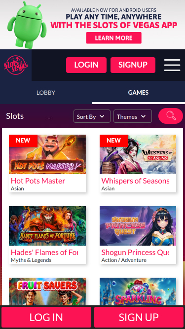 Slots of Vegas Casino Mobile Games