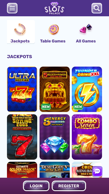 SlotsPalace Casino Mobile Jackpot