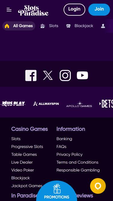 Slots Paradise Casino Mobile Game Developers