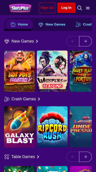 Slots Plus Casino Mobile Games