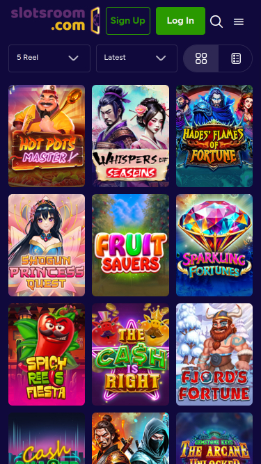 SlotsRoom Casino Mobile Games