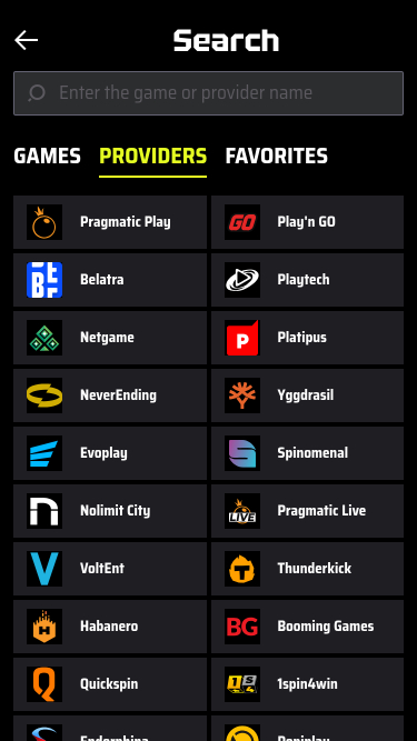 SlotsVader Casino Mobile Game Developers