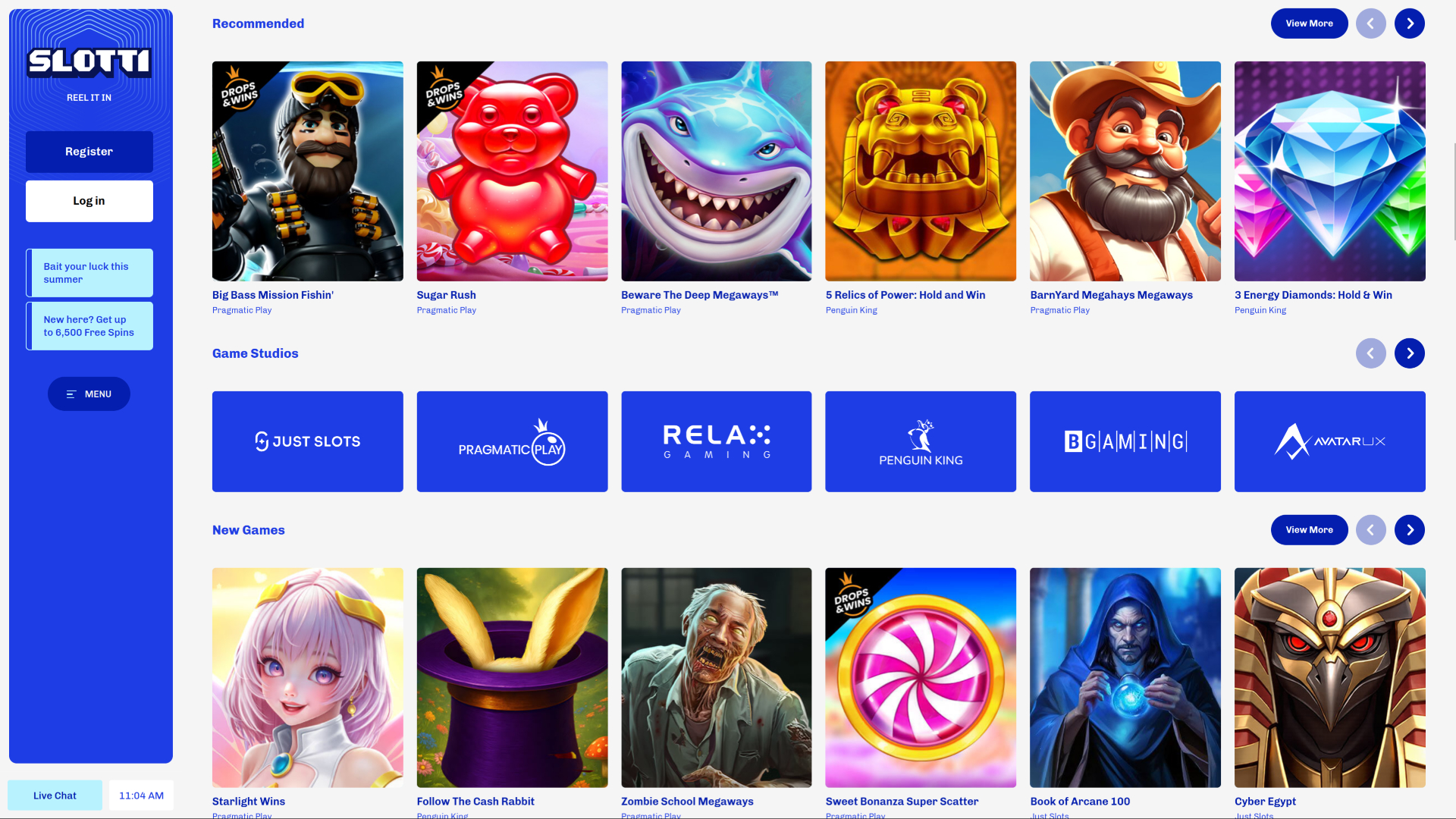 Slotti Casino Desktop Game Developers