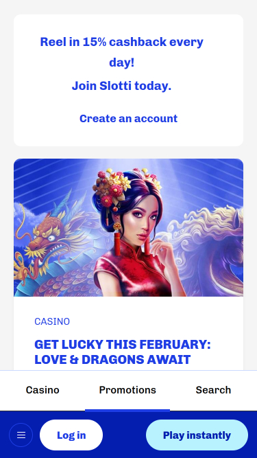 Slotti Casino Mobile Promotions