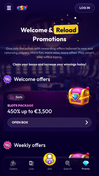 Slottio Casino Mobile Promotions