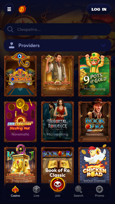 Smash Casino Mobile Games