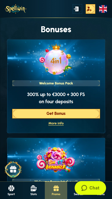 SpellWin Casino Mobile Promotions