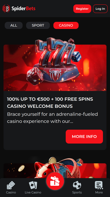 SpiderBets Casino Promotions