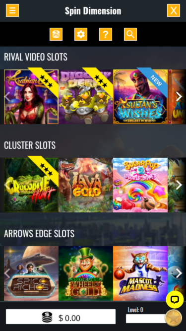 Spin Dimension Casino Mobile Game Developers