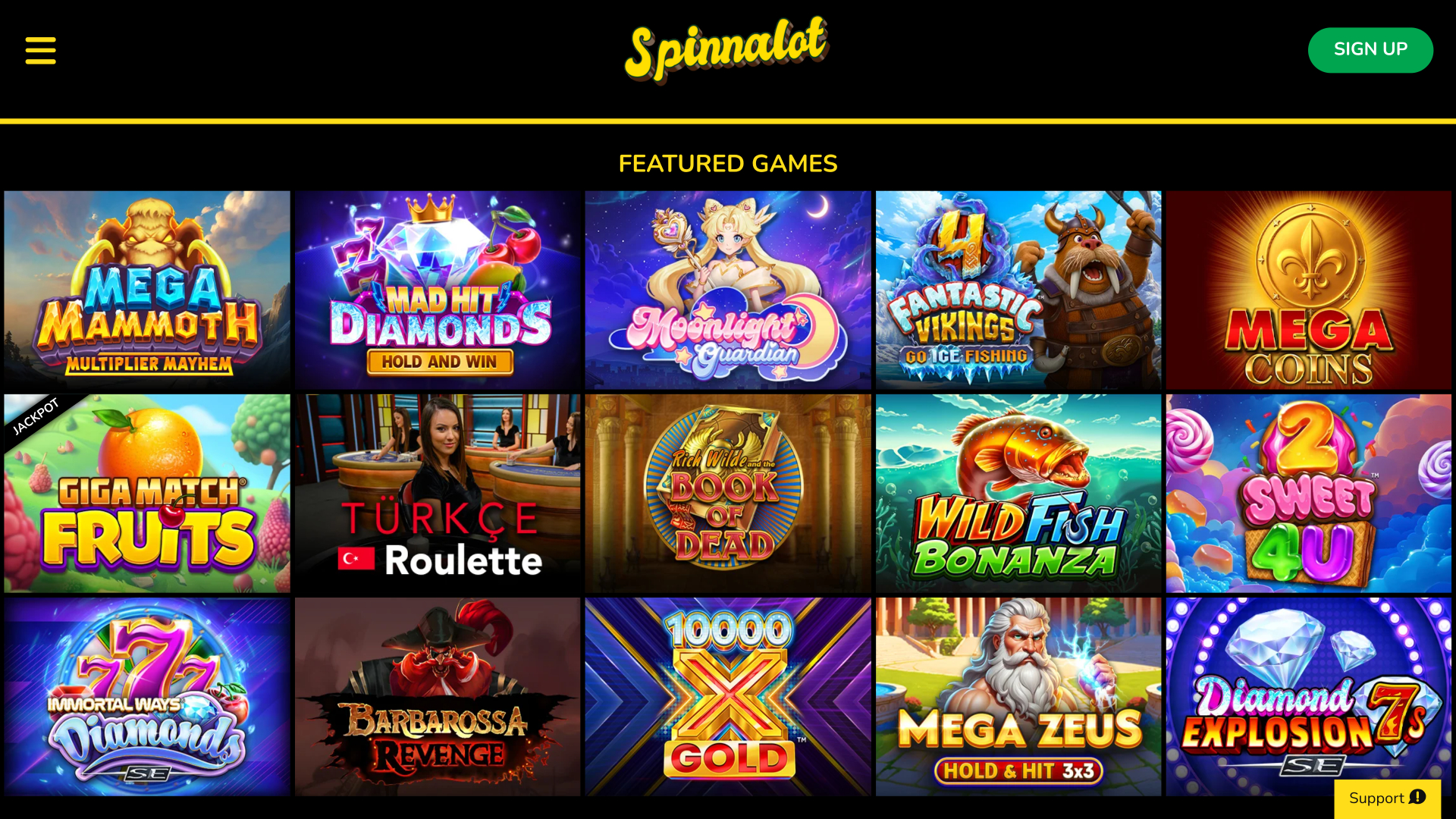 Spinnalot Casino Desktop Games
