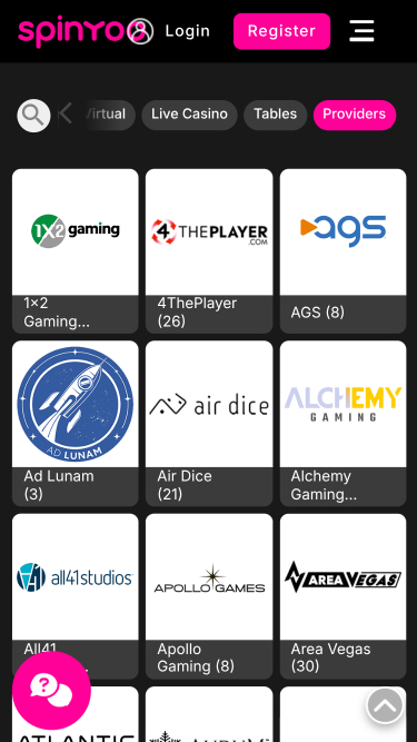 Spinyoo Casino Mobile Game Developers