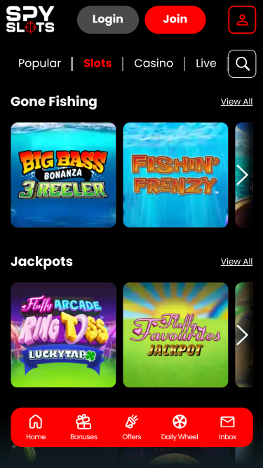 Spy Slots Mobile Games