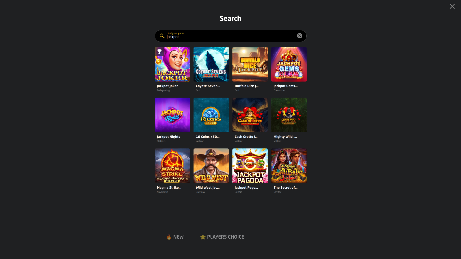 StayCasino Desktop Jackpot