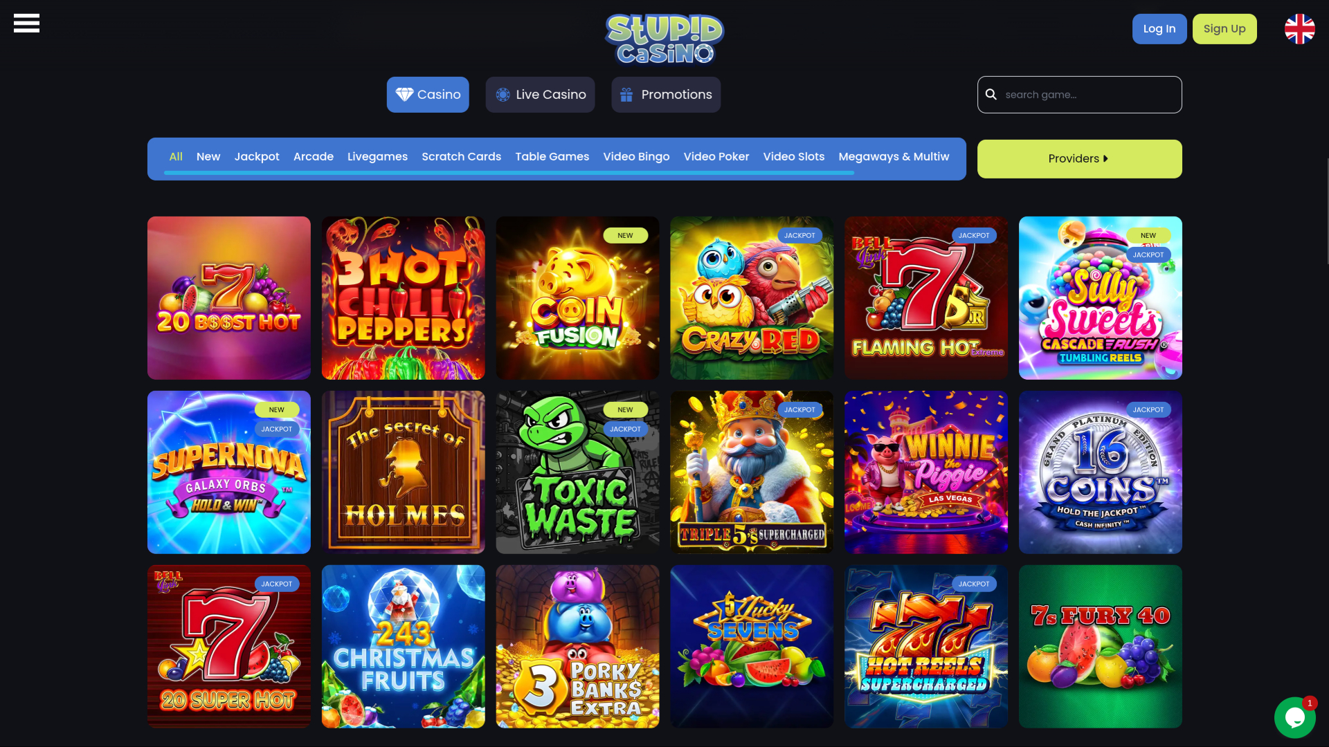 Stupid Casino Desktop Games