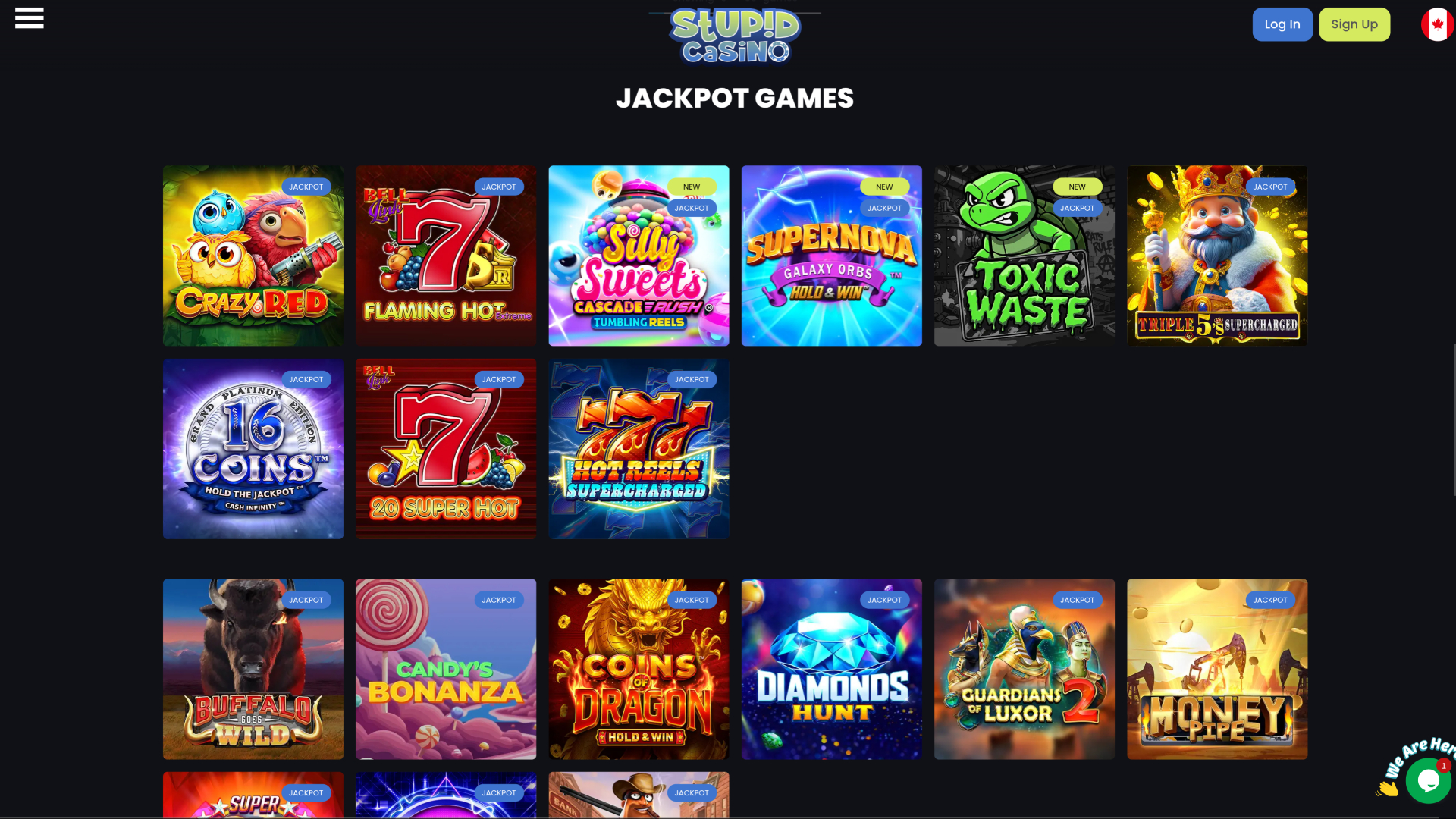 Stupid Casino Desktop Jackpot