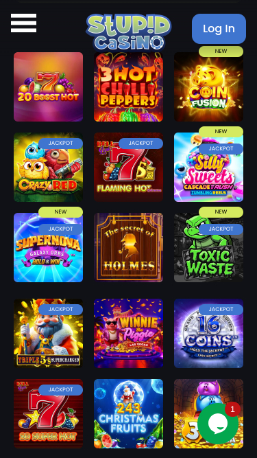 Stupid Casino Mobile Games
