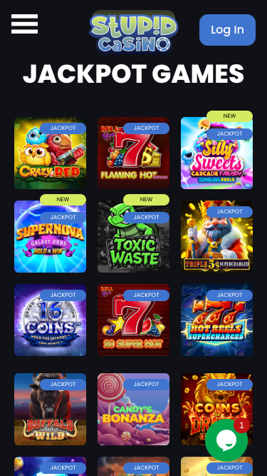 Stupid Casino Mobile Jackpot
