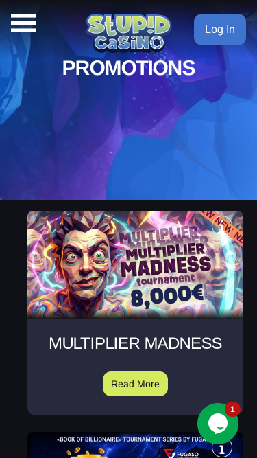 Stupid Casino Mobile Promotions