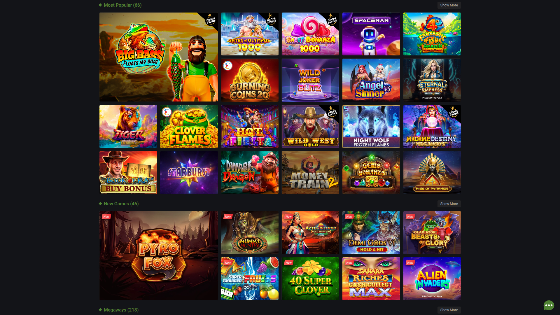 Sultanbet Casino Desktop Games
