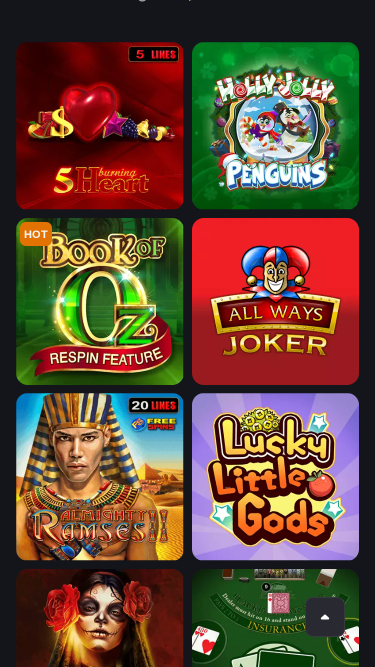 Syndicate Casino Mobile Games