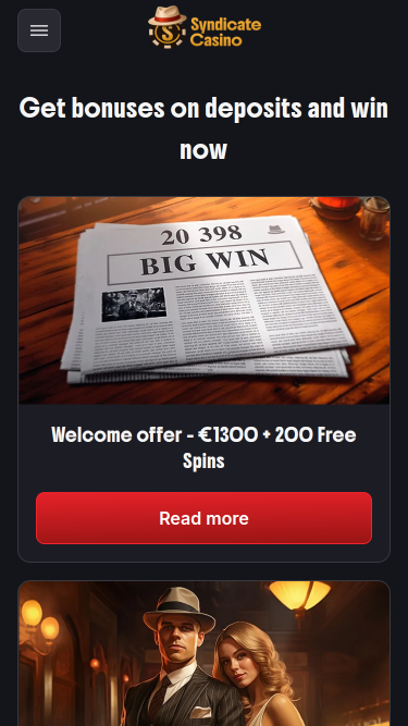 Syndicate Casino Mobile Promotions